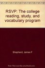 RSVP The college reading study and vocabulary program