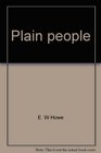 Plain people