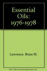 Essential Oils 19761978