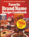 Favorite Brand Name Recipe Cookbook