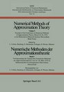 Numerische Methoden Der Approximations Theorie Band 5 Numerical Methods of Approximation Theory Volume 5