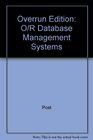 Overrun Edition O/R Database Management Systems