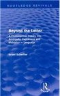 Beyond the Letter A Philosophical Inquiry into Ambiguity Vagueness and Methaphor in Language