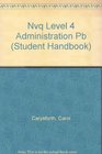 NVQ Level 4 Administration Student Handbook
