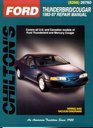 Ford-Thunderbird/Cougar 1983-97 (Chilton's Total Car Care Repair Manual)