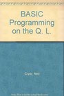 BASIC Programming on the Q L