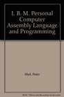 IBM PC Assembler Language and Programming