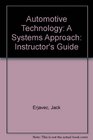 Automotive Technology A Systems Approach Instructor's Guide
