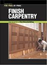 Finish Carpentry (Best of Fine Homebuilding)