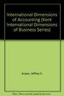 International Dimensions of Accounting