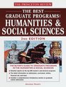 The Best Graduate Programs Humanities and Social Sciences 2nd Edition