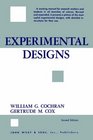 Experimental Designs 2nd Edition