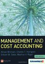 Management and Cost Accounting with Myaccountinglab Access Card
