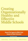 Creating Organizationally Healthy and Effective Middle Schools