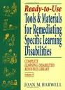 ReadytoUse Tools  Materials for Remediating Specific Learning Disabilties  Complete Learning Disabilities Resource Library