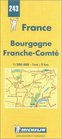 Michelin Bourgogne/FrancheComte France Map No 243