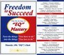 Freedom to Succeed With the Six Steps to EQ Mastery