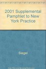 New York Practice  19981999 Supplement
