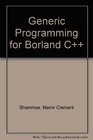 Generic Programming for Borland C/Book and Disk
