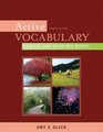 Active Vocabulary General and Academic Words