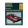 Toyota Corolla  Australian Automotive Repair Manual 1981 to 1984