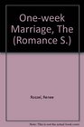 One-week Marriage, The (Romance S.)