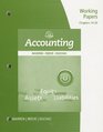 Working Papers Chapter 1426 for Warren/Reeve/Duchac's Accounting 25th