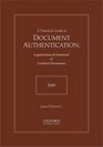 Practical Guide to Document Authentication 2009