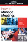 How to Mange Meetings