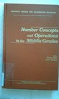 Number Concepts and Operations in the Middle Grades the Research Agenda for Mathematics Education Volume 2