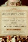 Judge Sewall's Apology: The Salem Witch Trials and the Forming of an American Conscience