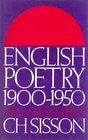 English Poetry 19001950