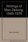 Writings of Mao Zedong 19491976