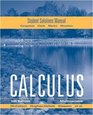 McCallum Student Solutions Manual for Multivariable Calculus