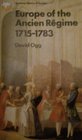 Europe of the Ancien Regime 17151783