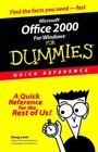 Microsoft Office 2000 for Windows for Dummies Quick Reference