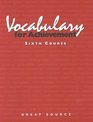 Vocabulary for Achievement Course 6