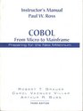 Instructor's Manual COBOL From Micro to MainframePreparing for the New Millennium