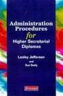 Administration Procedures for Higher Secretarial Diplomas