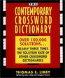 The Contemporary Crossword Dictionary