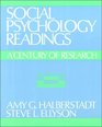 Social Psychology Readings From The First Century