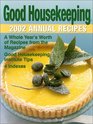 Good Housekeeping Annual Recipes 2002