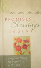 Promises  Blessings Journal Scripture Verses for Every Day of the Year