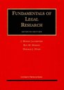 Fundamentals of Legal Research Seventh Edition