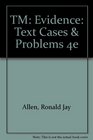 TM Evidence Text Cases  Problems 4e