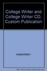 College Writer and College Writer CD Custom Publication