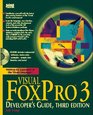Visual Foxpro 3 Developer's Guide/Book and Disk Developer's Guide