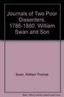 The journals of two poor dissenters 17861880