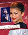 Zendaya Capturing the Stage Screen and Modeling Scene