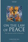 On the Law of Peace Peace Agreements and the Lex Pacificatoria